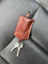 key keeper leather handmade brown color