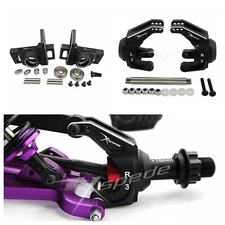 Aluminium Upgrade front hub carrier knuckles bearing for HPI Savage Flux 1/8