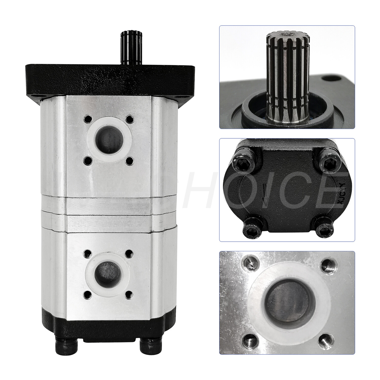 Hydraulic Pump For Kubota M4700 M5400 M6800 M8200 M9000 Tractor 3A111