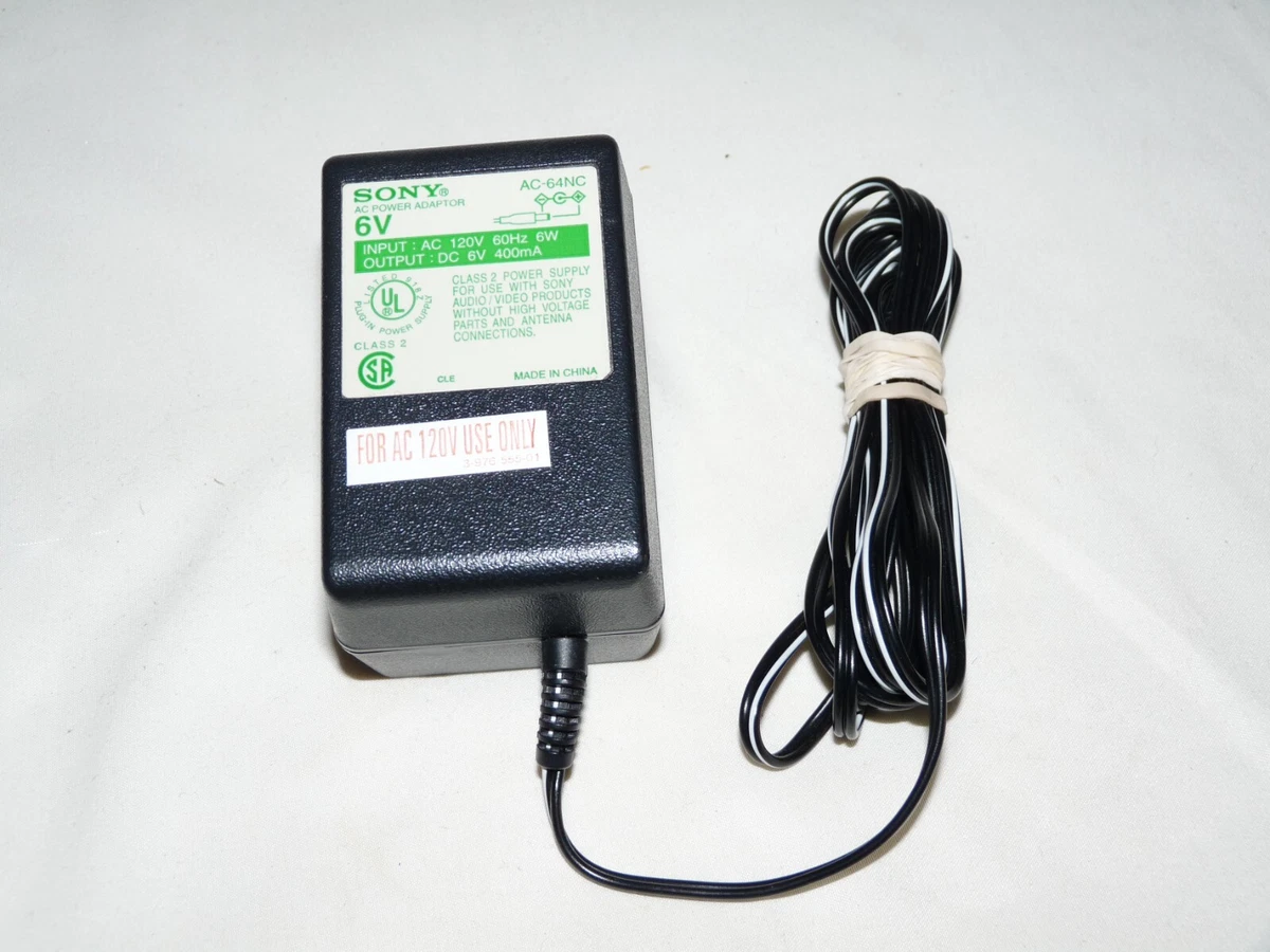 Sony 6 V Multipurpose AC to DC Adapters | eBay