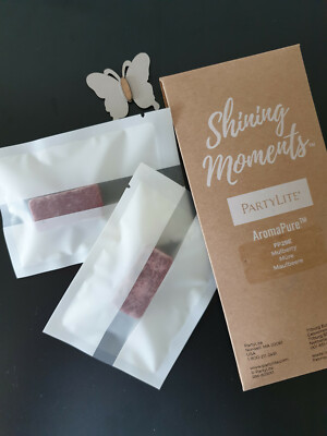 Partylite Dufteinsätze Nachfüllduft für Autodufthalter - Zimt-Holz -  NEU / OVP