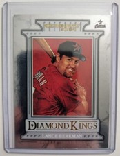 Lance Berkman 2004 Donruss DIAMOND KING CAREER STAT LINE Parallel #ed 370/412 