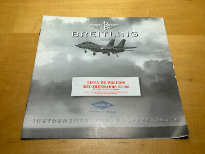 Preisliste - BREITLING - Kollektion 1997 1998 - Spanisch