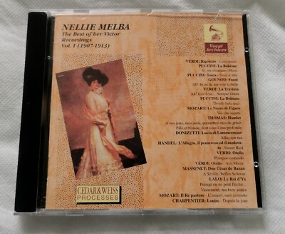 NELLIE MELBA THE BEST OF HER VICTOR RECORDINGS USED CD VGC