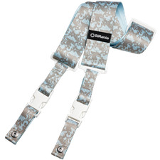 Dimarzio DD2253 UTOPIA Blue/Silver Steve Vai Cliplock Strap Ibanez PIA Jem Swirl