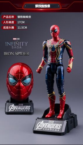 Marvel Iron Man, Vengadores, Spider Man Muñeca Juguete, Equipo EE. UU. Hecho a Mano Regalo - Imagen 9 de 22