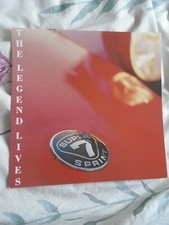 Caterham Super Seven brochure c1989 UK market