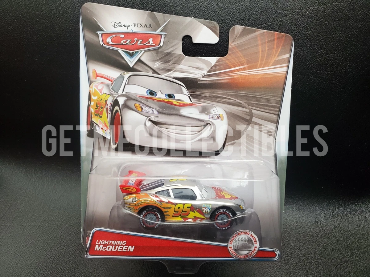 DISNEY PIXAR CARS SILVER RACER SERIES LIGHTNING MCQUEEN 2015 SAVE 