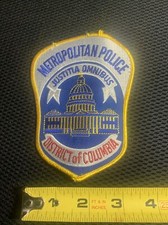 Metropolitan Police District of Columbia Police Patch Capitol