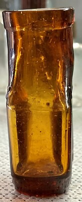 Circa 1918 WW1 Era Household Bottle - LIPTON LONDON - Lovely Amber