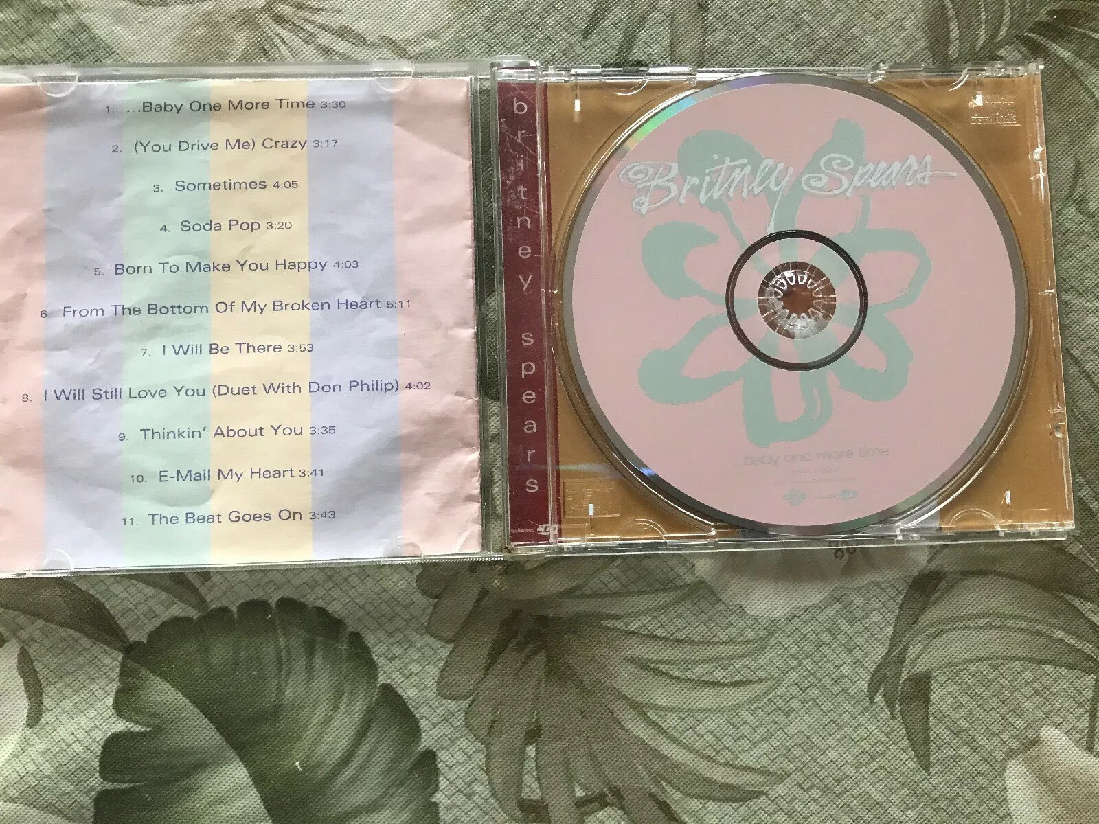 Baby One More Time By Britney Spears Cd Jul 1999 Zomba Usa For Sale Online Ebay