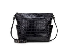 black croco bolsa