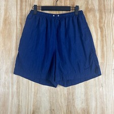 Vintage Nike Swoosh Embroidered Running Sweat Shorts w/Pockets Men's Size M 90's