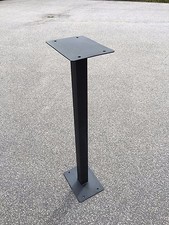 Black Metal Powder coated Post Box Stand for Royal Mail Post Box Post Box 85 cm