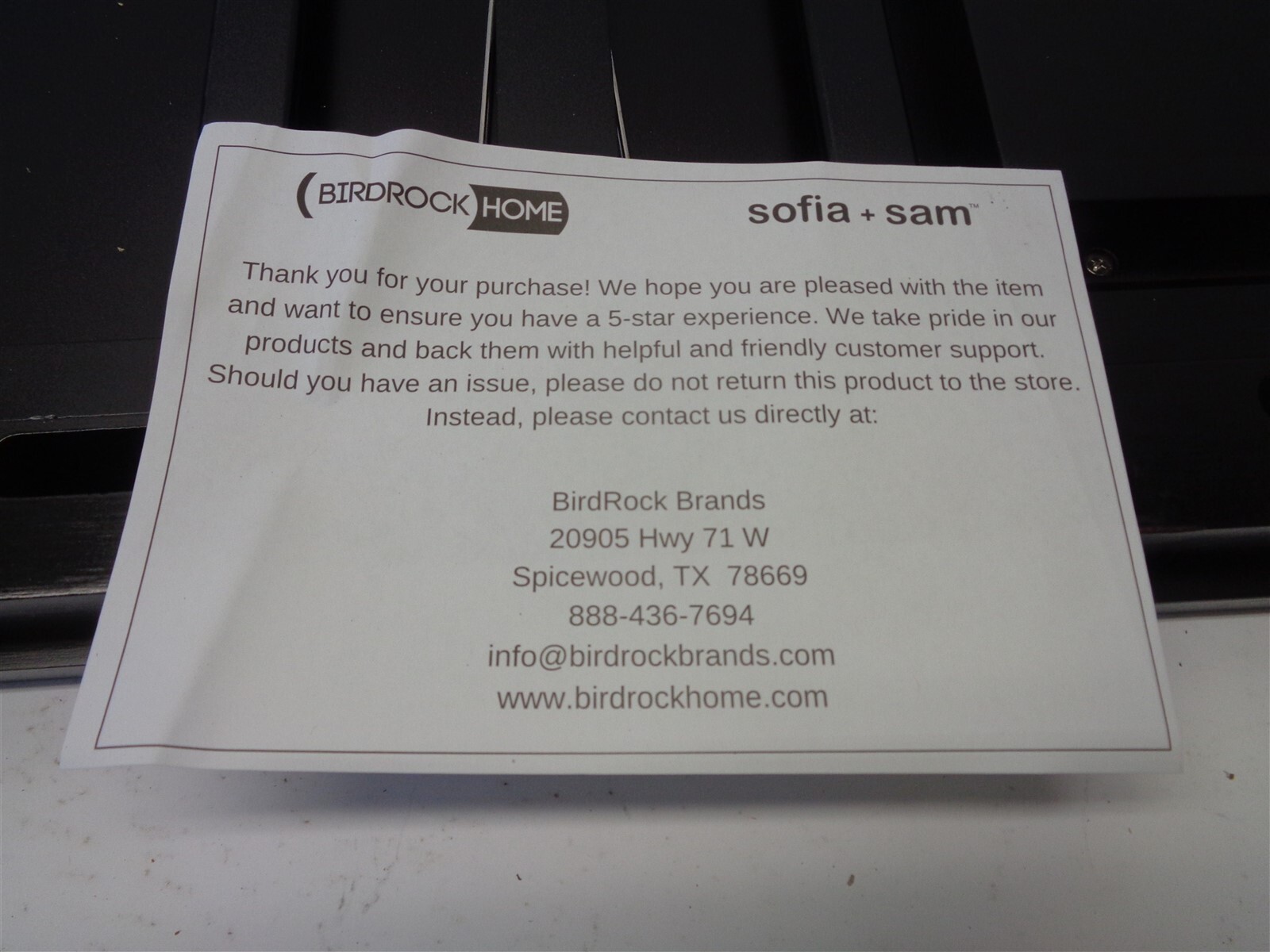 Damaged-Birdrock Multi-tasking Lap Tray w Phone/Tablet Slots Model #: 5031