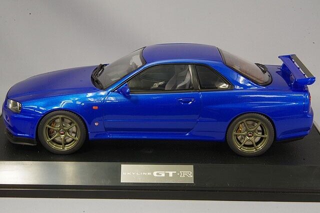Hobby Japan 1/18 car Nissan Skyline GT-R V spec 1999 BNR34 Hobby Japan 1/18 car Nissan Skyline GT-R V spec 1999 BNR34