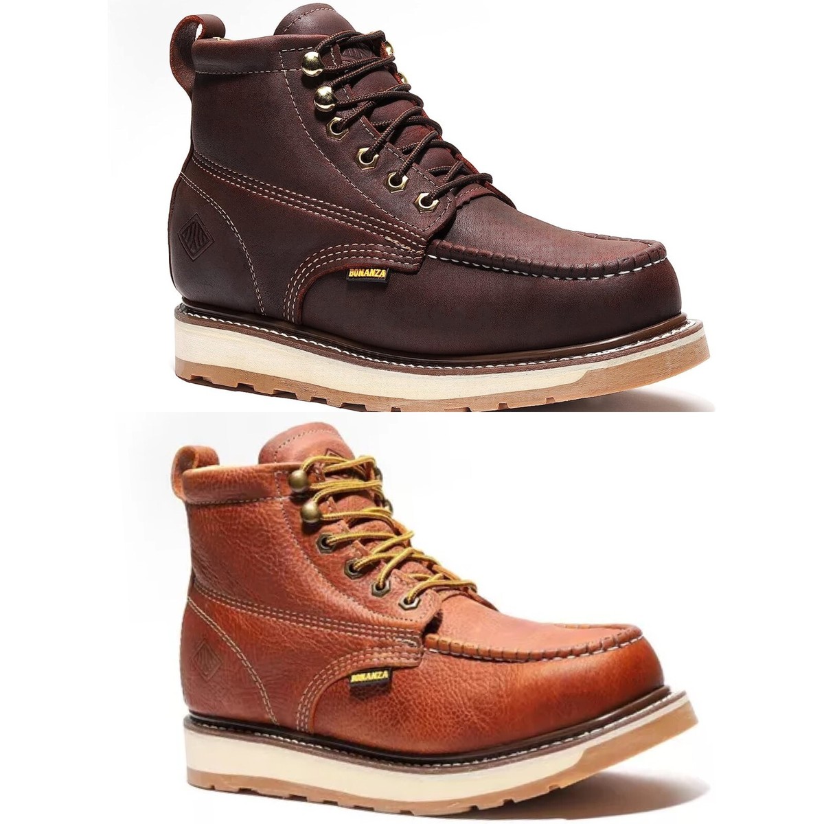 Bonanza BA-612 Mens Light Brown 6