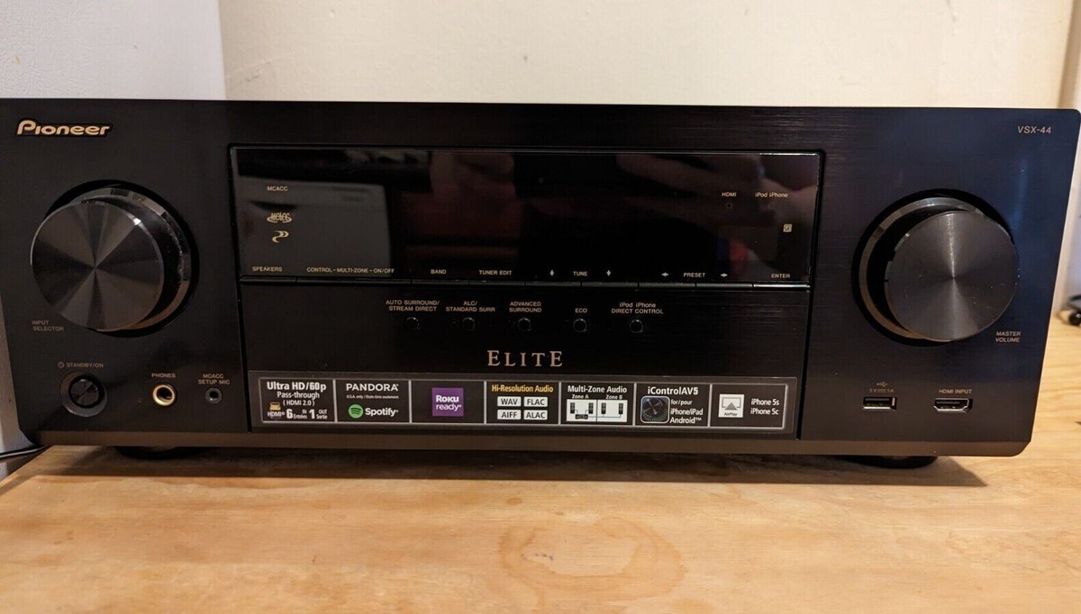 Pioneer vsx-44 home theater receiver 7.2 channel | eBay