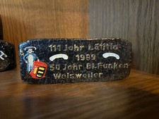 Schmuckbrikett, Braunkohlebrikett, Eschweiler, 111 Jahre L&auml;titia