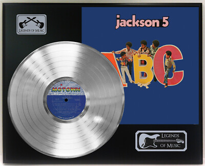 Jackson 5 - ABC Silver LP Record Plaque Display | eBay