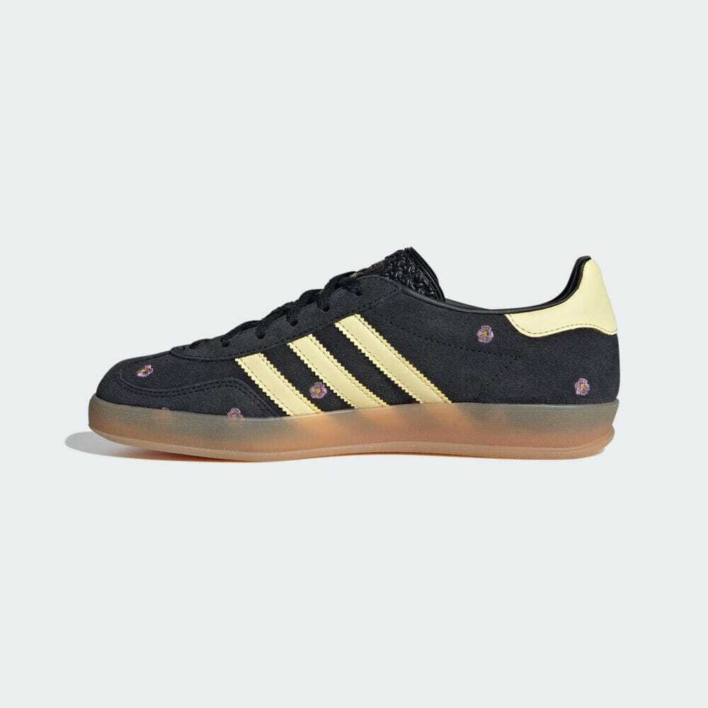 IF4490 adidas Originals Gazelle Indoor Core Black Almost Yellow Silver (Women's) image 3