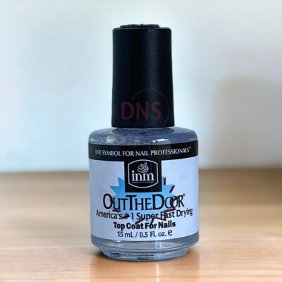 INM Out The Door Super Fast Drying Top Coat for Nails Oz