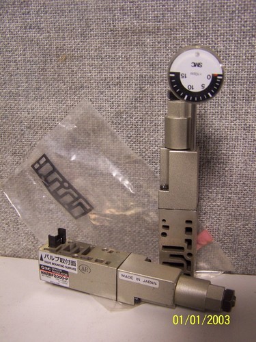 2) NEW SMC NARBF2000-P SPACER REGULATOR AIR VALVE REGULATOR 120 PSI LOT OF 2 - Picture 10 of 10