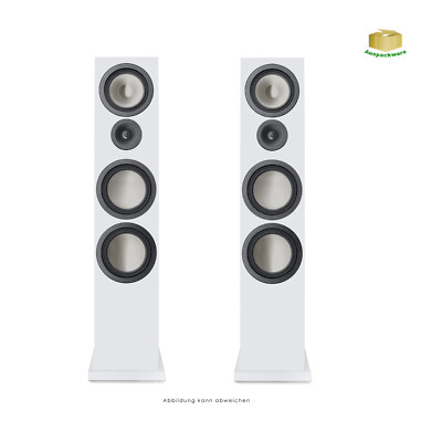 Canton Chrono 90 M weiss matt Paar - Auspackware - Standlautsprecher 