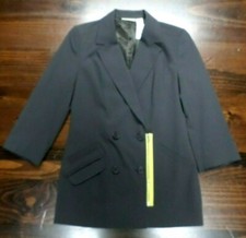 DKNY JEANS Gray Tailored Blazer/Jacket Women's Small New 118