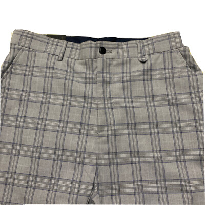 NWT Zara Men's Cropped Fit Polyester Blend Light Pants Size 30 EUR 38
