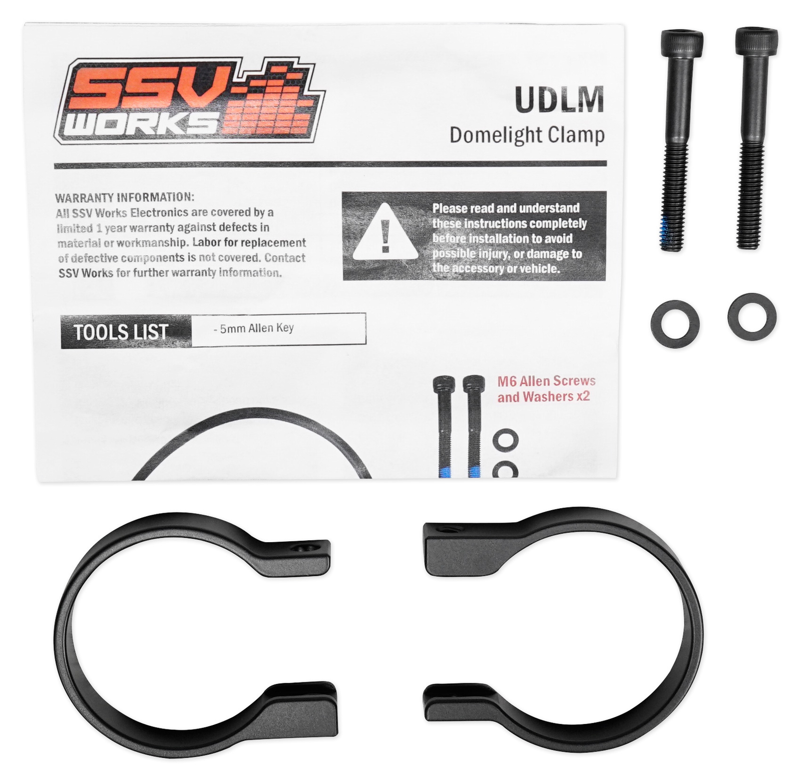 Светодиодный плафон мощностью 300 люмен зажимы Крепление на заготовке для Arctic Wildcat Hyper-White