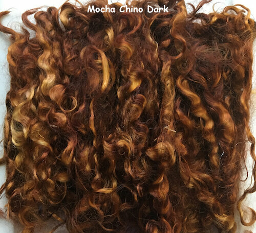 FibertoYarn Natural Color & Hand Dyed SELECT MOHAIR Locks - Picture 8 of 25
