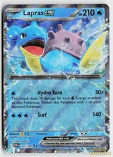 Lapras ex 022/088 Double Rare Perfect Order Pokemon Holo