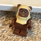 LEGO Star Wars Ewok Minifigure Brown w/ Tan Hood, Plastic, Age 5+