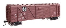 Walthers HO 40' ARA Single Sheathed Boxcar Santa Fe ATSF 125976 910-40354