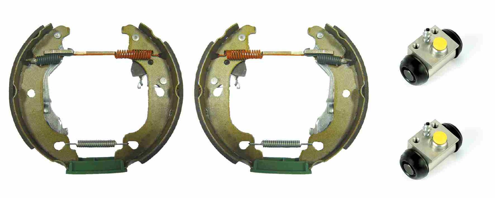 Rear BREMBO K 23 074 Brake Shoe Set for FIAT