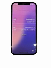 Apple iPhone XS nero 64 GB solo per parti buone parti buono schermo originale no servizio