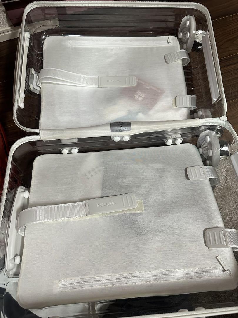Rimowa Off white Cabin 36L wheels Carry Case Suitcase (S size) w/Warranty card thumbnail 24