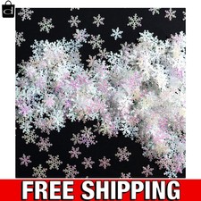 1200Pcs White Snowflakes Confetti - Perfect for Christmas Winter Celebrations
