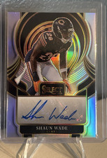 2025 Panini Select Shaun Wade Bears Prizm Autograph #SIP-SWE Football Card