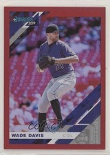 2019 Panini Donruss Holo Red Wade Davis #73 o6n