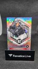 Tommy Troy Top 100 Chrome Refractor Rookie 2026 Bowman Card #BTP-92 Diamondbacks. rookie card picture