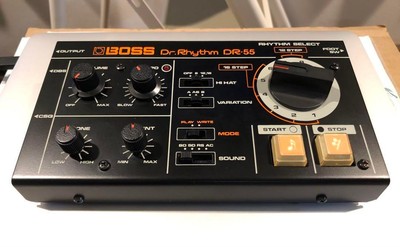 BOSS DR-55 Dr. Rhythm Drum Machine Vintage Tested | eBay
