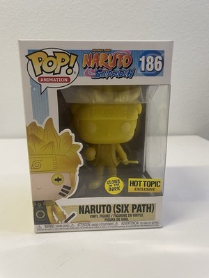 Funko Pop! Naruto Shippuden Naruto (Six Path) Glow Hot Topic Exclusive #186