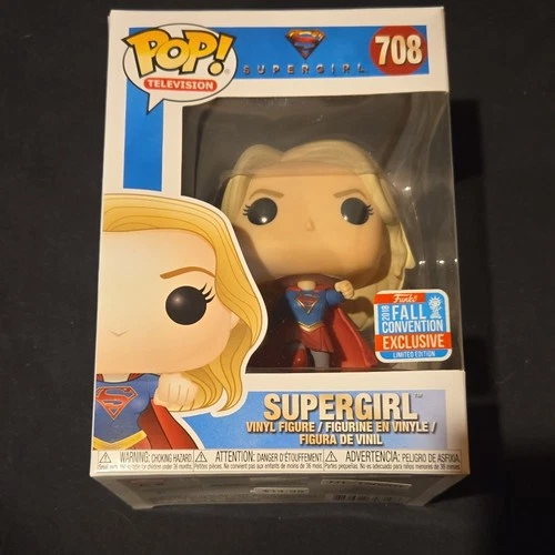 Funko Pop! Vinyl Supergirl #708 2018 Fall Convention Exclusive Figure