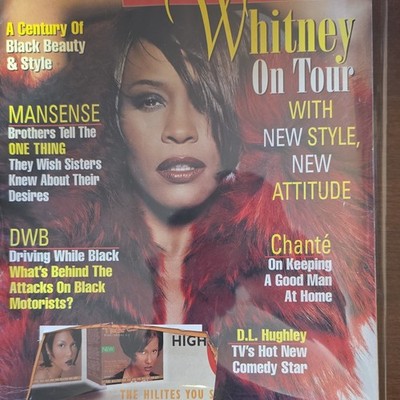 Essence Magazine 1999 - Whitney Houston On Tour, D.L. Hughley