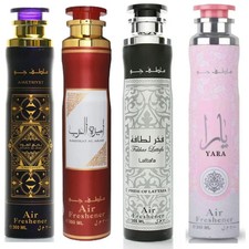 Lattafa Air Freshner 300ml Luxury Room Spray 300ml -scents For Office Pack Of 4