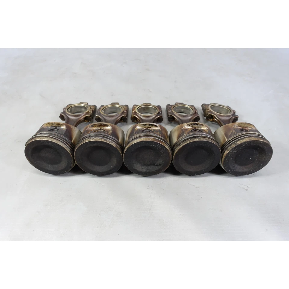 85-88 BMW M30B34 6 cilindros pistón y biela juego de 5 OEM E24 E28 OEM Foto 2 de 4