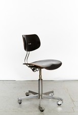 Egon Eiermann spring swivel chair SE40 for Wilde & Spieth