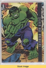 2022 Fleer Ultra Avengers Silver Age Avengers Hulk #107 READ x9t